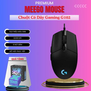 Chuột Gaming G102 Có Dây Logitech - Nhẹ, 6 Nút Lập Trình, Lightsync Led RGB, Siêu Nhạy - 1ms
