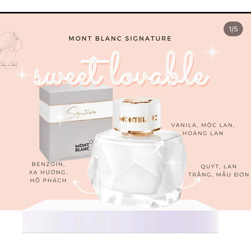 [ Nước Hoa Chính Hãng]  Nước hoa MONTBLANC SINGTURE full 90ml