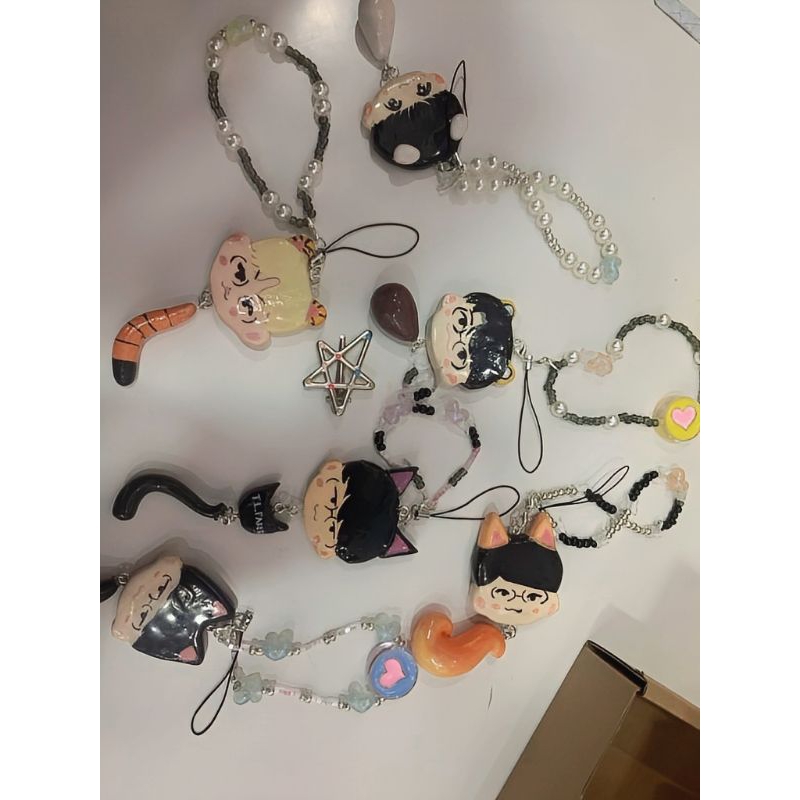 móc khoá móc treo điện thoại handmade t1 faker oner gumayusi keria doran