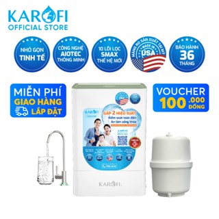 Máy lọc nước để gầm 10 lõi Karofi KAQ-U98 - Miễn phí giao lắp toàn quốc