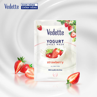 Mặt nạ giấy sữa chua Vedette 22ml