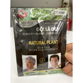 1 gói gội là đen Matrix 25ml