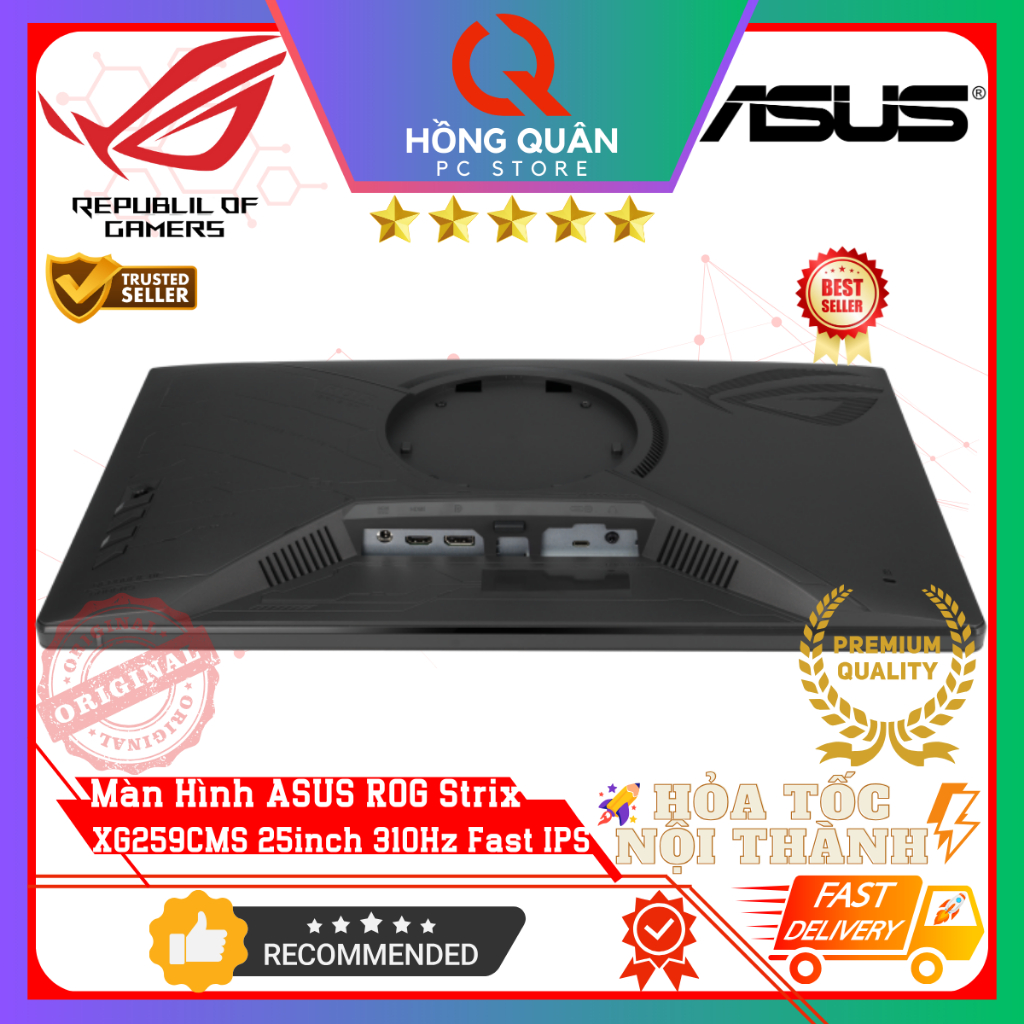 Màn Hình Gaming ASUS ROG Strix XG259CMS 25inch 310Hz Fast IPS GSync 1ms GtG HDR400 New - Hàng Chính Hãng Bảo Hành 3 Năm | BigBuy360 - bigbuy360.vn