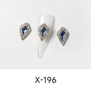 Sét 4 Charm nail - Charm đá sáng cao cấp