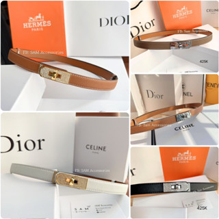 Thắt lưng nữ Hmes bản nhập khẩu da thật hàng cao cấp, thắt lưng nữ bản nhỏ ( ảnh shop tự chụp thật)