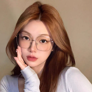 Gọng Kính Cận, Giả Cận Nam Nữ, Chống Ánh Sáng Xanh, Mắt Vuông Dáng Oversize - Titan [ Mã KC28 ] - Bản Đẹp