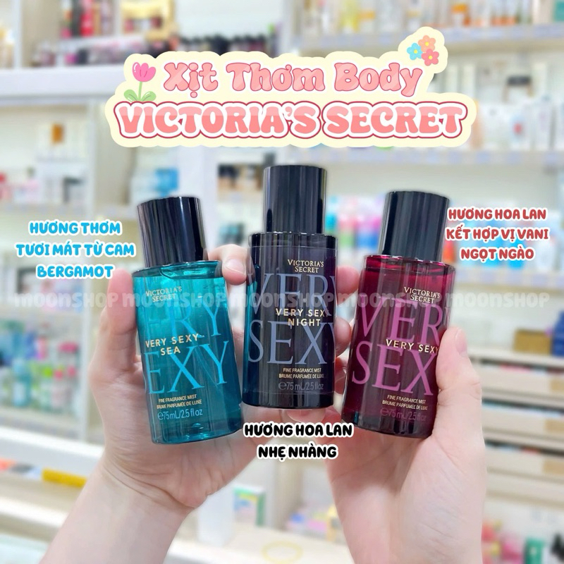 Body mist 𝑽𝒊𝒄𝒕𝒐𝒓𝒊𝒂’𝒔 𝑺𝒆𝒄𝒓𝒆𝒕 chai 75ml