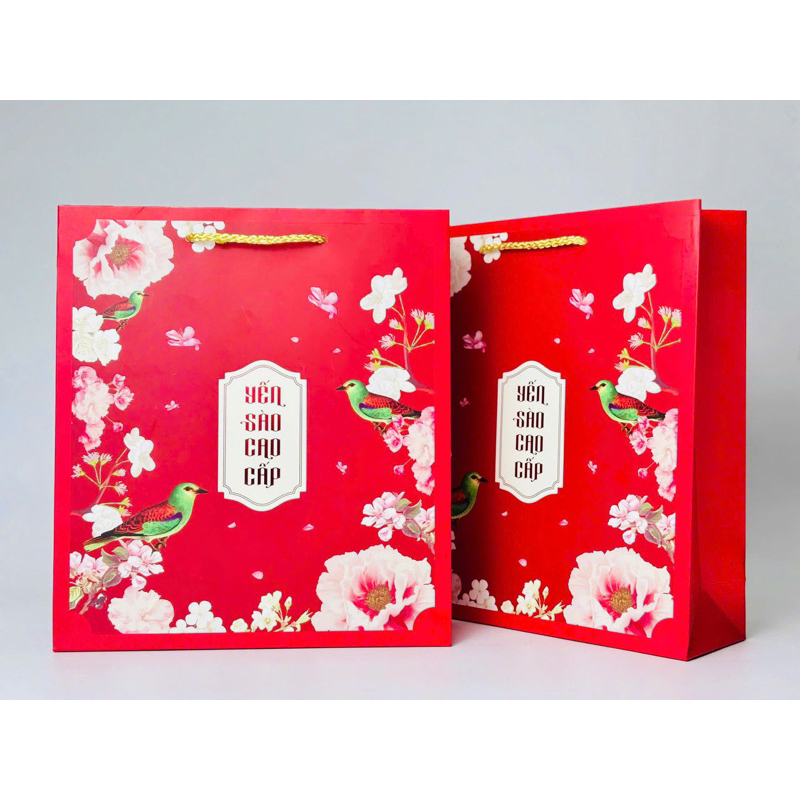 Túi yến sào 100gr size 28*23*8/size 18*23*8cm mẫu sang trọng & cực đẹp