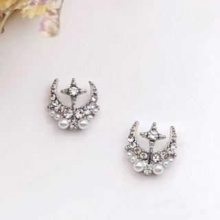 Sét 4 Charm nail - đá sáng - charm gắn móng