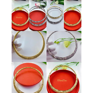  kiềng cổ vòng cổ TRẮNG,CAO CẤP trạm rồng chữ thọ  trang sức hàng cao cấp 