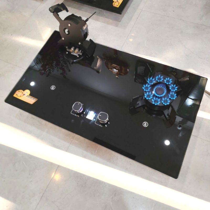 Bếp gas âm lật 9 đầu đốt A02 , tiện lợi tiết kiệm gas