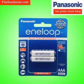 Pin Sạc AAA Eneloop Panasonic BK4MCCE Vỉ 2 Viên Chính Hãng