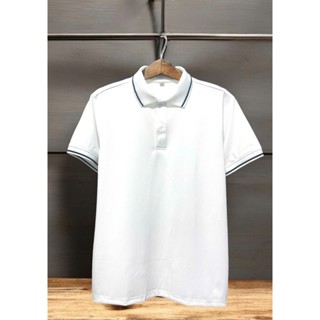 Áo Thun Polo Nam Trơn Tay Ngắn, Vải Cá Sấu, Co Dãn 4 Chiều