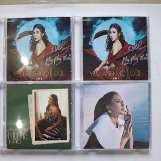 Bộ 4 cd Phương Phương Thảo 2 phôi Verbatim phono