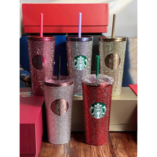 [STARBUCKS RHINESTONE] Starbucks rhinestone kỷ niệm 25 năm phiên bản các nước giữ nhiệt | ly giữ nhiệt | bình giữ nhiệt