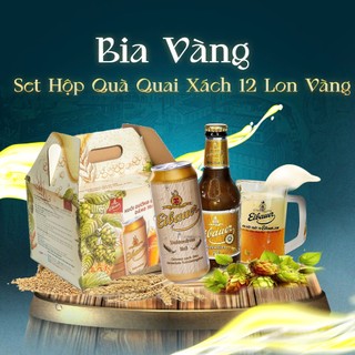 [SINCE 1810] Hộp Quà Tết - Thùng Đức Thầy Tu Eibauer Vàng 5.2 Độ - Lên Men Tự Nhiên, Nhập Khẩu Chính Hãng