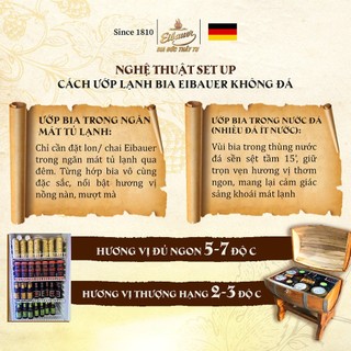 [SINCE 1810] Hộp Quà Tết - Thùng Đức Thầy Tu Eibauer Vàng 5.2 Độ - Lên Men Tự Nhiên, Nhập Khẩu Chính Hãng