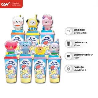 Ly BT21 minini CGV Cinemas Vietnam dung tích 946ml