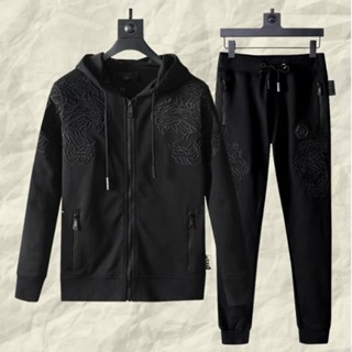 Bộ Quần Áo Nỉ Nam PHILIPP HỔ Zip Jor Dan In Chữ Siêu Nét Siêu Đẹp Chuẩn Chất Boy Phố Siêu Sang