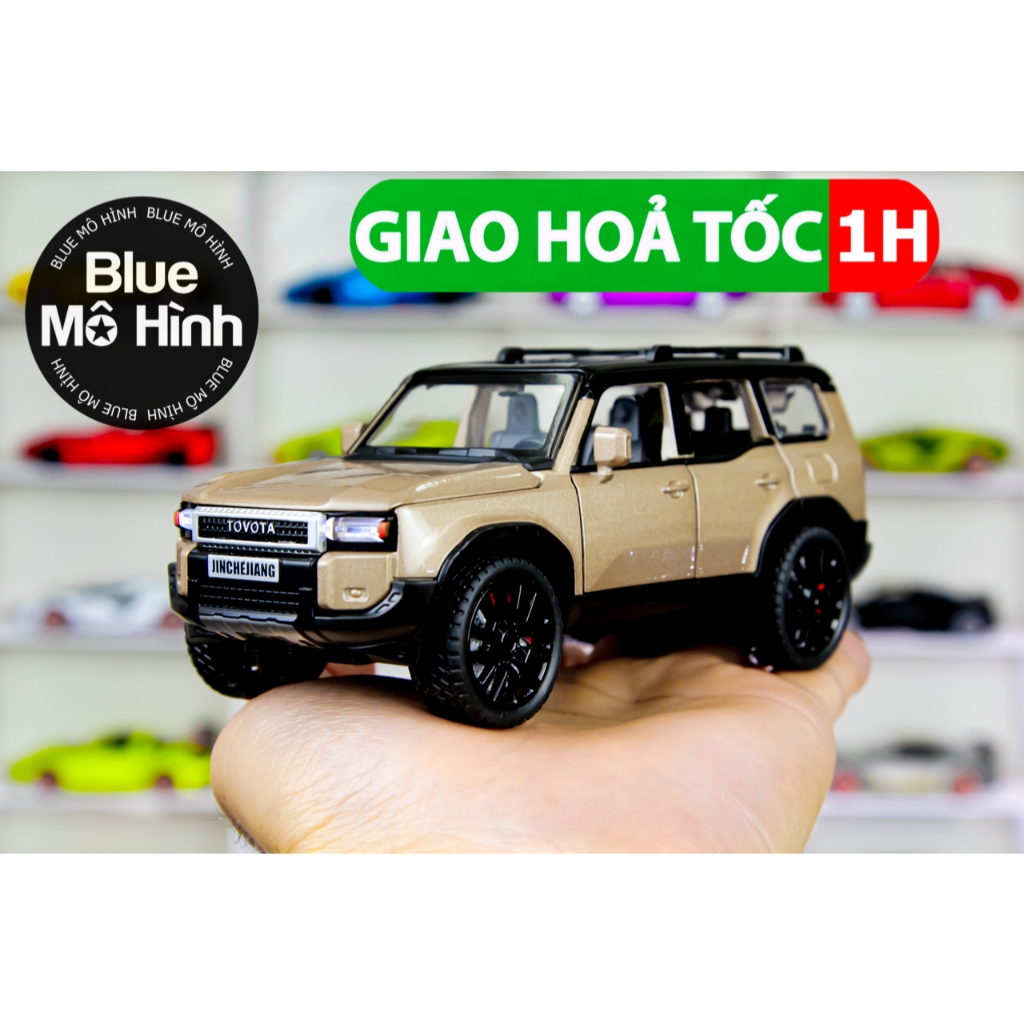 Xe mô hình Toyota Prado New SUV 1:32
