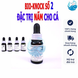 Bio Knock 2 - Xử lý đốm trắng cá cảnh, cá thủy sinh, 7 màu, săn mồi - Cực kì hiệu quả