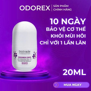[CHÍNH HÃNG] Lăn khử mùi Biotrade Odorex Deo Antiperspirant Roll-On Lăn nách cho nam nữ ngăn mồ hôi tay và nách 20ml