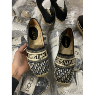 Giày Slip on Đế Cói LV,DG,DIO cho nam phong cách trẻ trung ôm chân dễ phối đồ