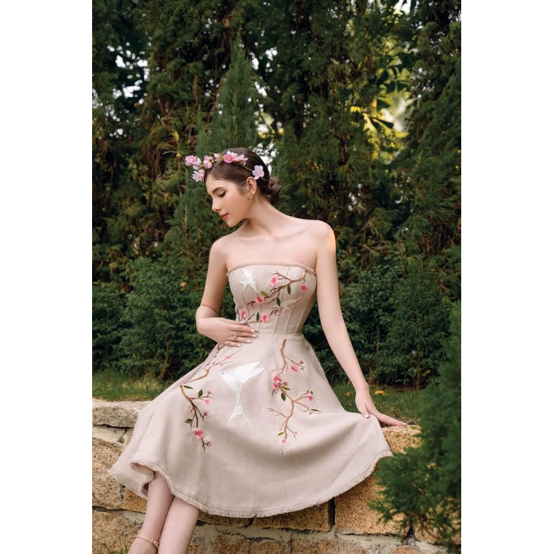 pass đầm RITARA size S 22, eo 66