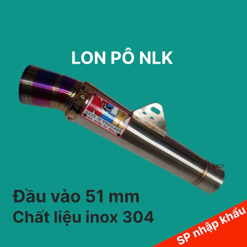 Lon Pô Độ Tem NLK Thân Trắng Đuôi Tím (không nỉ)