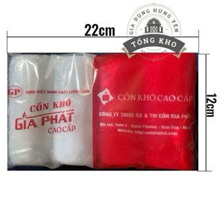 CỒN KHÔ, CAO CẤP GIA PHÁT THÙNG 10 GÓI x 1KG