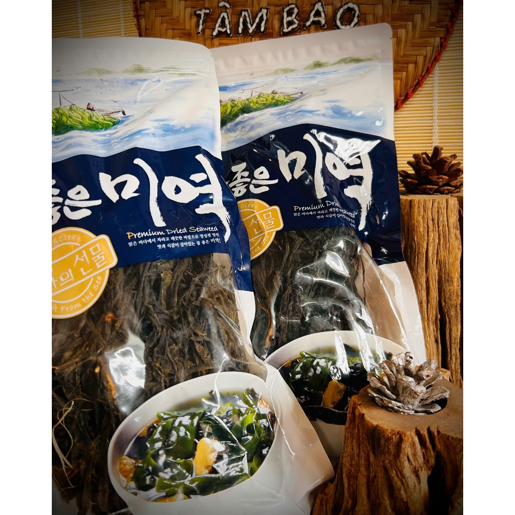 Rong biển nấu canh & rong cuốn cơm
