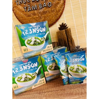 Rong biển nấu canh & rong cuốn cơm
