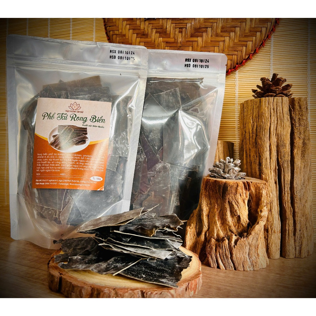 Phổ tai ( Rong biển khô ) nấu chè sâm bổ lượng 150g