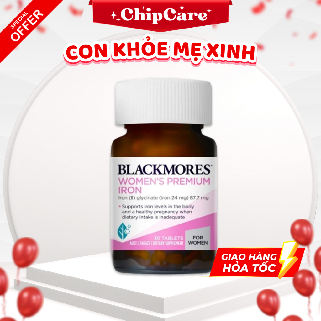 Blackmores iron sắt cho phụ nữ và cho phụ nữ