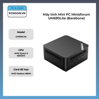 [PCNGON] Máy tính Mini PC Minisforum UM690Lite (Barebone)