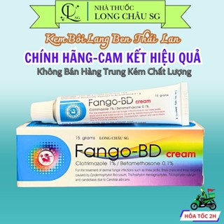 Kem Bôi Lang Ben, Nấm Ngứa, Hắc Lào Fango BD Thái Lan Chính Hãng - Hết Nấm Da, Giảm Ngứa, Mờ Thâm