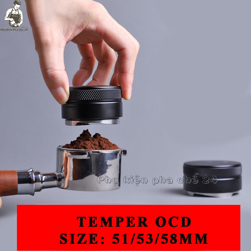 Temper OCD - Tay Nén Cà Phê Cao Cấp - Cục Dàn Đều Cà Phê
