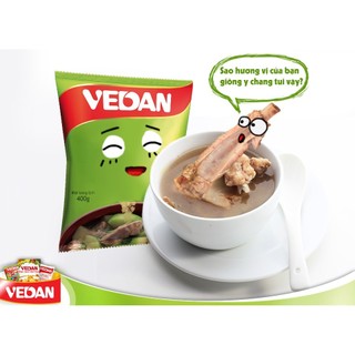 Combo 3 Gói VEDAN 400g [ Thịt Heo - Xương Hầm - Tôm Thịt - Thịt Thăn Xương Ống & Tủy ]