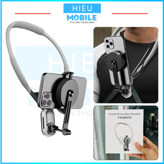 Vòng đeo nam châm gắn điện thoại làm camera quay video hành trình đi xe máy, câu cá, vlog...