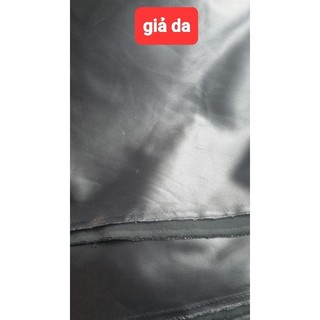 Vải da và kaki giả da
