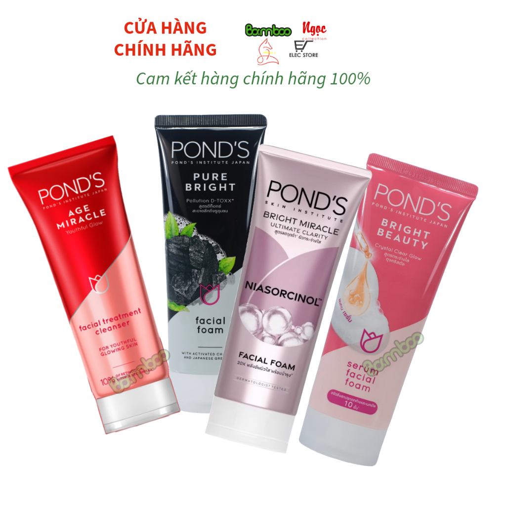 Sữa Rửa Mặt Pond's 100g Thái Lan (mẫu mới)