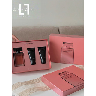 [LINH] Set Nước hoa Nữ Narciso Musc Noir Rose 50ml + Dưỡng thể 50ml + Sữa tắm 50ml