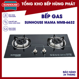 Bếp gas âm Sunhouse Mama MM 6632 siêu tích kiệm gas - an toàn tuyệt đối