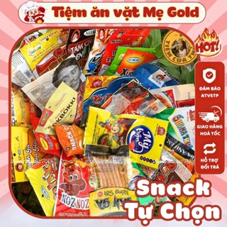 COMBO Đồ ăn vặt CAY SIÊU HOT đồ 1k TIỆM CỔNG TRƯỜNG 20 GÓI, Shop Ăn Vặt Mẹ Gold