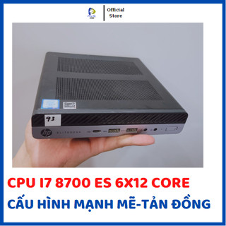 Máy tính mini pc HP 800 G4 65W 35W/i7 Đời 8 8700T 6x12 CORE/I3 8100 4X4 CORE/G5400T MÁY TÍNH HỌC ONLINE/MÁY VĂN PHÒNG