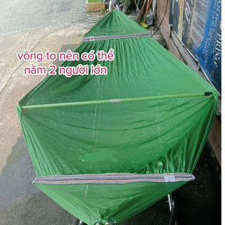 Võng Lưới Cỡ Đại Cán 60cm Hàng DI LỢI Cao Cấp, Chất Vải Dày Mềm Rộng Phù Hợp Với Khung Lớn