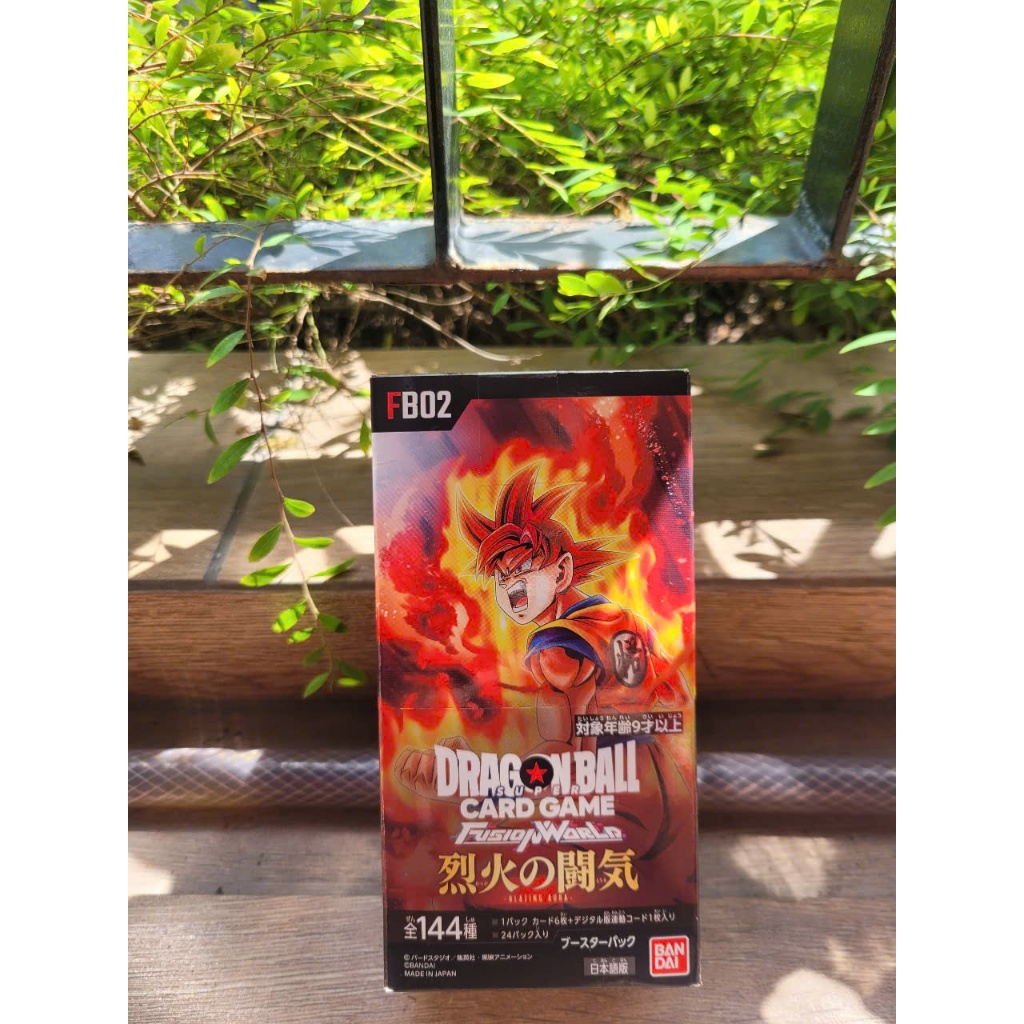 Sản phẩm hộp bài Dragon Ball Super Card Game Fusion World Booster Pack, Fight of Retreating Fire [FB