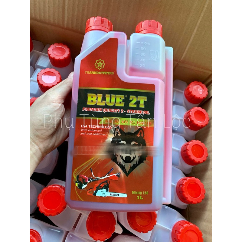 Nhớt Blue 2T chai 1 lít