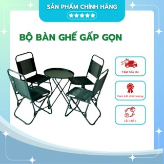 Bộ Bàn ghế cafe. dã ngoai. trà chanh vỉ hè gấp gọn. dùng cho quán cafe. dã ngoại. câu cá. gấp gọn tiện lợi