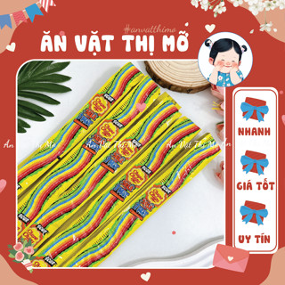 Kẹo dẻo cầu vồng 1m Chupa chups gói 50g mềm dẻo thơm ngon với hương trái cây